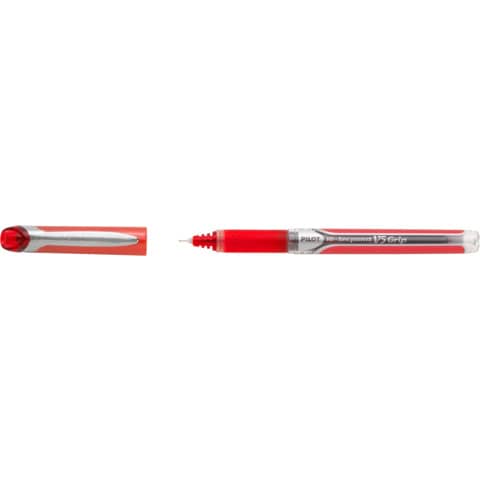 Penne a sfera con cappuccio Pilot Hi-Tecpoint V5 Grip 0,5 mm rosso 6732